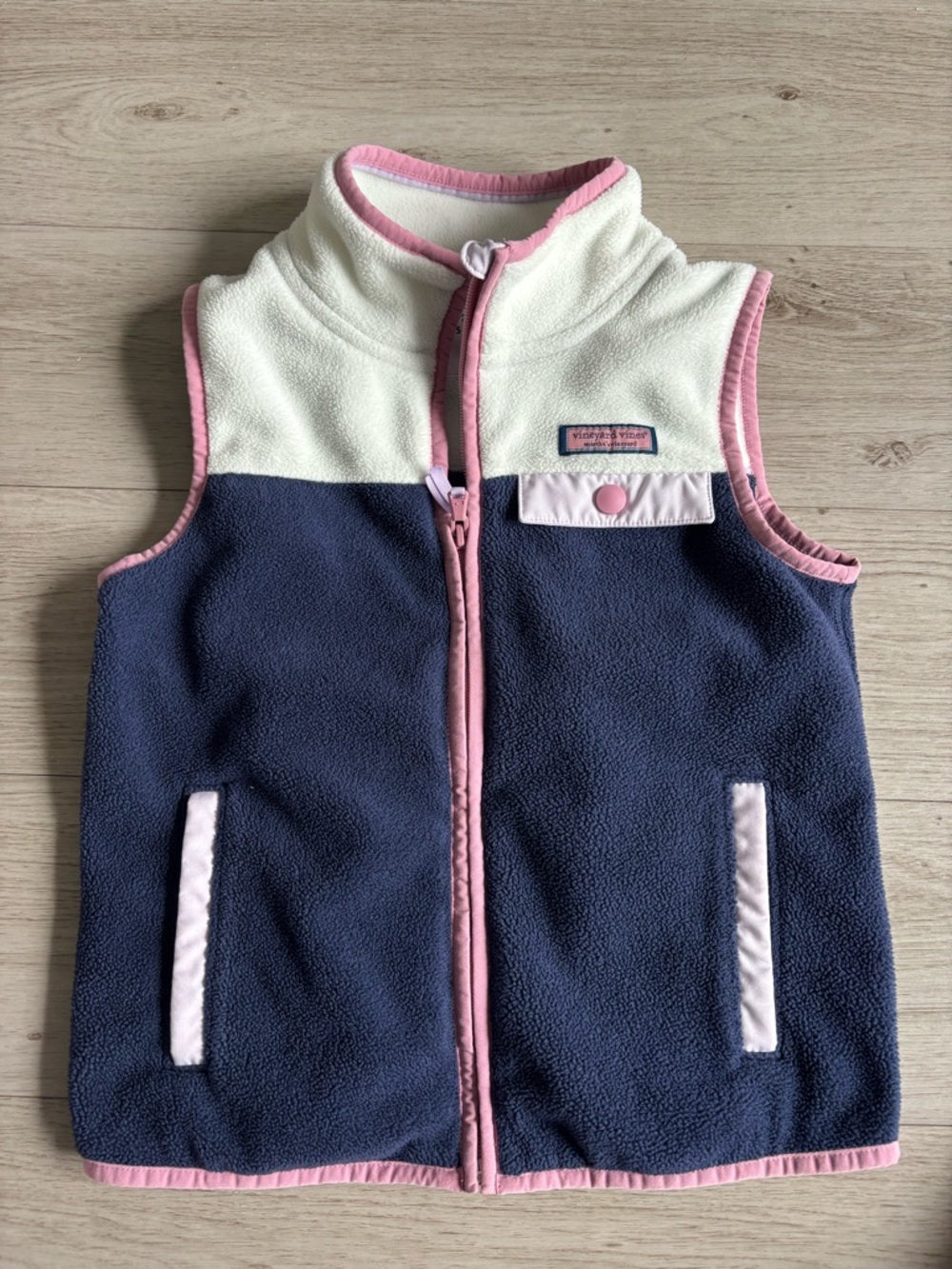 Vineyard Vines Kids' Fleece Vest size small 8-10